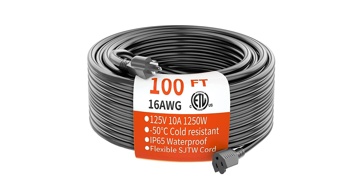 100 Feet Outdoor Extension Cord: A Comprehensive Review About the Benefits  - Extension Cord Central - Premium Cables & Expert Safety Tips